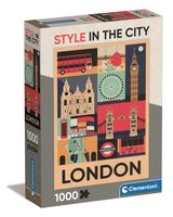2X Puzzle Clementoni Style in the City: London 1000 elementów