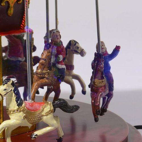 ozdoby świąteczne Lumineo Karuzela 24 x 24 x 25 cm Światło Ruchu na Arena.pl