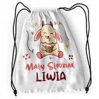 Plecak Sportowy Szkolny Dla Liwii Córki Dziecka Z Nadrukiem Ze Zdjęciem