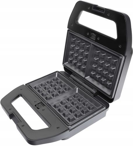 OPIEKACZ UNIWERSALNY 4w1 ORZESZKI TOSTY SANDWICH GOFRY GRILL MOCNY na Arena.pl