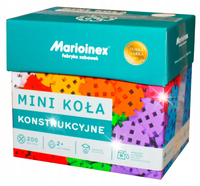 Marioinex MINI KOŁA KONSTRUKCYJNE Waffle 200 el.