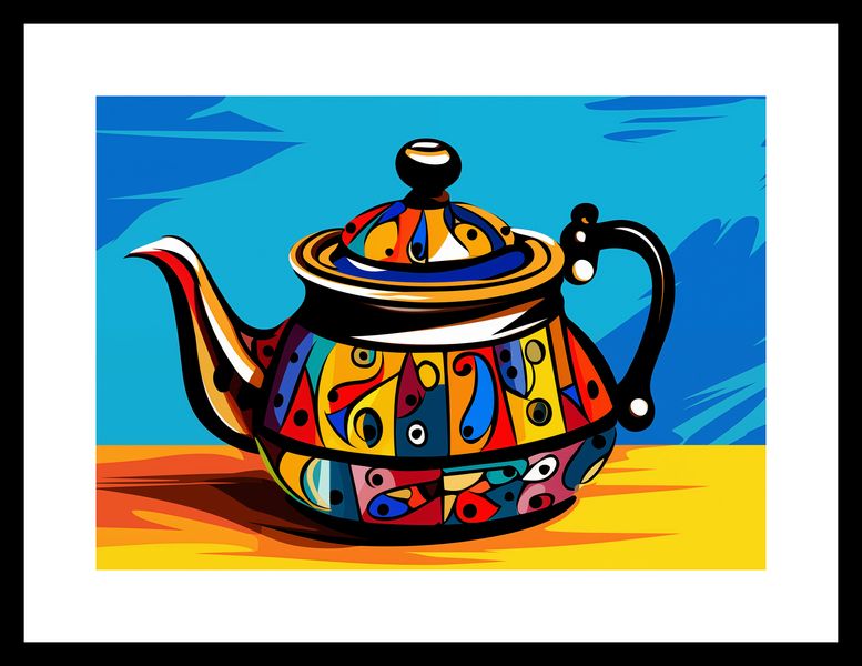 Plakat 29,7x21cm Może Herbatki? zdjęcie 3