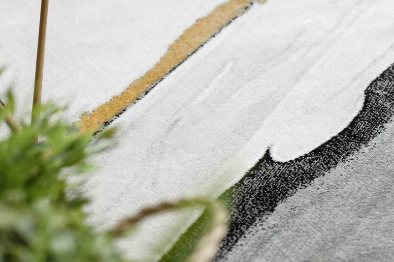 RUG/LU/ESTEMA/MARBLE/BLACK+GOLD/80x150 zdjęcie 5