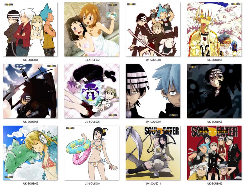 Poduszka kwadratowa Soul Eater DO WYBORU zdjęcie 3