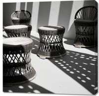 Obraz 90x90cm Gra Świateł