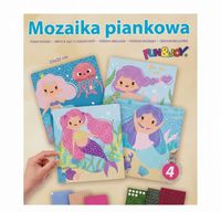 mozaika piankowa 4 wzory syrenki fun&joy