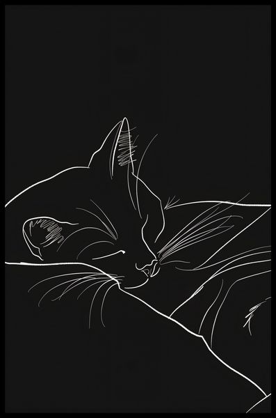 Plakat 53x81cm Nocny Spokój zdjęcie 2