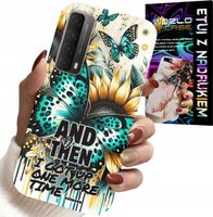 ETUI DO HUAWEI P SMART 2021 - AND THEN I GOT UP, KOBIECE WZORY + FOLIA