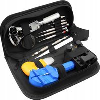 ZESTAW ZEGARMISTRZOWSKI NARZĘDZIA ETUI IMAK KLUCZ DO NAPRAWY ZEGARKÓW DUŻY