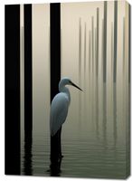 Obraz 70x100cm Mgiełka na Wodzie