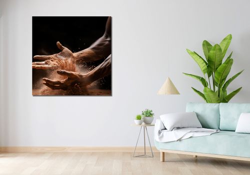 Obraz 100x100cm Taniec Ziemi na Arena.pl