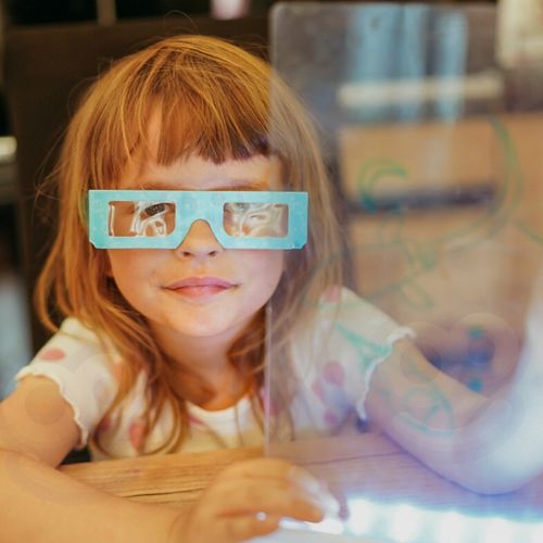 WOOPIE Magiczna Tablica 3D Podświetlenie LED do Rysowania na Arena.pl