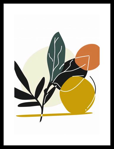 Plakat 50x70cm Elegancka Flora na Arena.pl