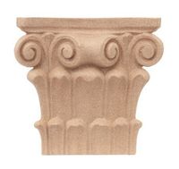 Kapitel głowica, podpora z pyłu drzewnego 140xH140x30 mm F560340