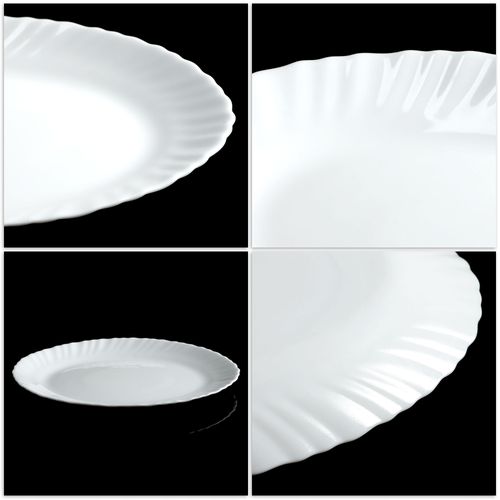 PÓŁMISEK TALERZ DO MIĘS WĘDLIN SZKŁO HARTOWANE na Arena.pl