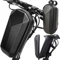 TORBA NA HULAJNOGĘ SAKWA NA KIEROWNICĘ 3L USZTYWNIANA WODOODPORNA CZARNA