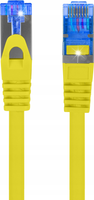 Patchcord Lanberg S/FTP 6a RJ45 / RJ45 5 m żółty