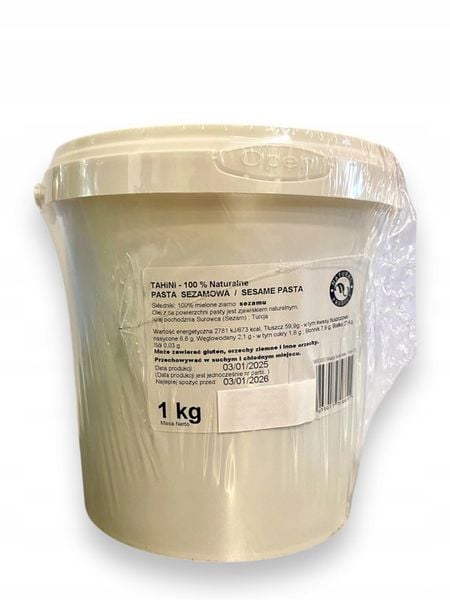 Tahini 100 % naturalne, Producent 1 kg zdjęcie 1