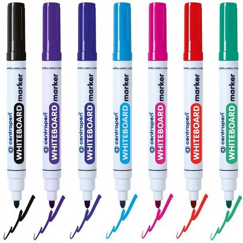 Markery pisaki do tablicy suchościeralnej 8 kol na Arena.pl