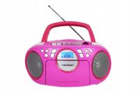 Boombox Blaupunkt BB16PK Różowy KASETY CC/FM/CD/MP3/USB/AUX