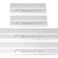 Listwa progowa FORD FIESTA MK8 Stal nierdzewna 304 mat 4szt