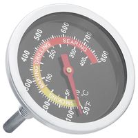 TERMOMETR DO WĘDZARNI GRILLA GRILA BBQ Z SONDĄ 50-800°C M10