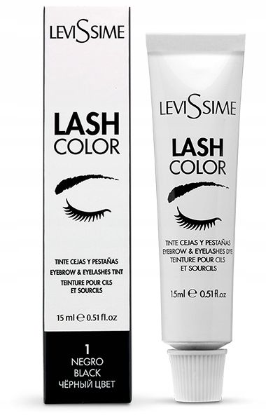 Levissime FARBKA Color 1 NEGRO BLACK 15 ml zdjęcie 3