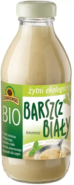 Barszcz BiaŁy Żytni Koncentrat BIO 320 ml - Kowalewski zdjęcie 1