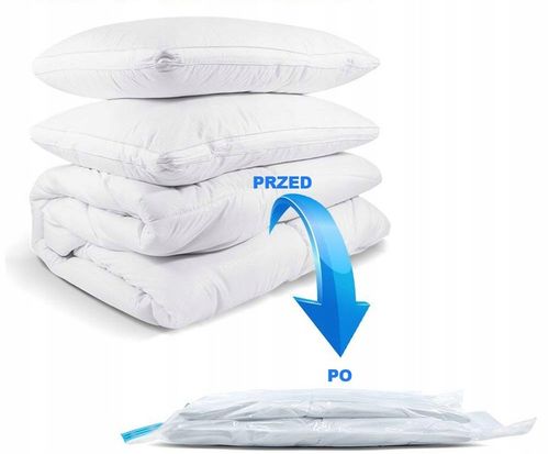 10 Worki Próżniowe Worek Próżniowy 80x110 Duży Mocny Na Ubrania Pościel na Arena.pl