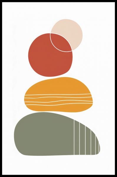 Plakat 53x81cm Formy w Równowadze zdjęcie 2