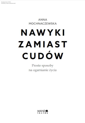 Nawyki zamiast cudów na Arena.pl
