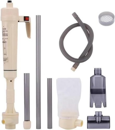 Odmulacz odkurzacz do akwarium elektryczny 4w1 syfon do czyszczenia dna na Arena.pl