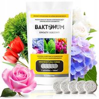 TABLETKI do GLEBY BAKTOHUM SUPLEMENT KWIATY KRZEWY KWAS HUMUSOWY + BAKTERIE
