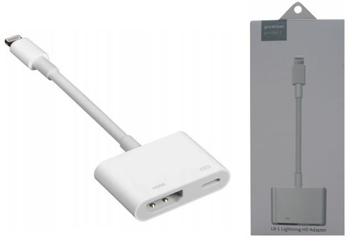 Adapter Przejściówka iPad Lightning do HDMI iPhone na Arena.pl