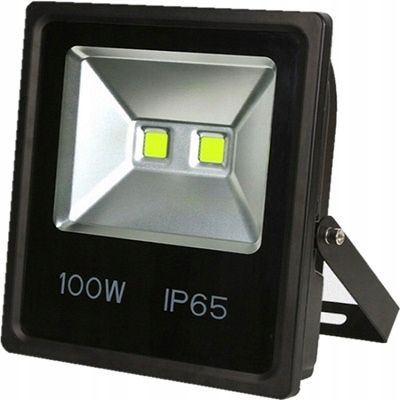 Oświetlacz Halogen Led Cob 100W Ciepły Biały- W-Wa zdjęcie 2
