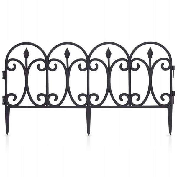 PŁOT PŁOTEK OGRODOWY PALISADA 4SZT 240CM OBRZEŻE zdjęcie 4