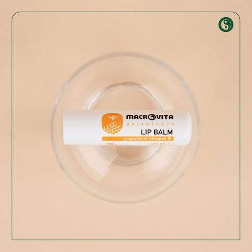 MACROVITA balsam do ust z propolisem i witaminą E SPF20 Apiterapia 4.8g na Arena.pl