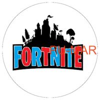 Opłatek na tort Urodziny FORTNITE Postać Gra Tekst Gratis