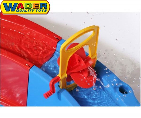 WADER 40923 Piaskownica Modułowa Tor Wodny + AUTA zdjęcie 6