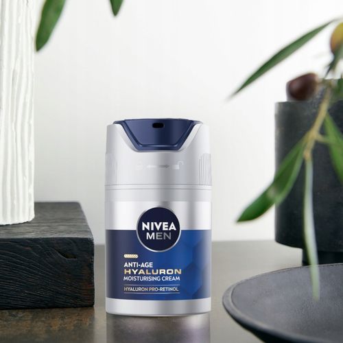 Krem przeciwzmarszczkowy NIVEA MEN Hyaluron 50ml na Arena.pl