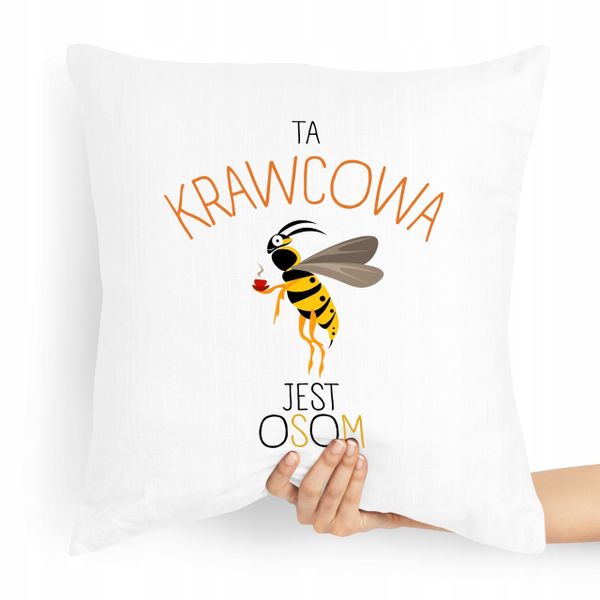 Poduszka Dla Krawcowej Krawca Krawcowa Jest Osom Z Nadrukiem Ze Zdjęciem zdjęcie 1