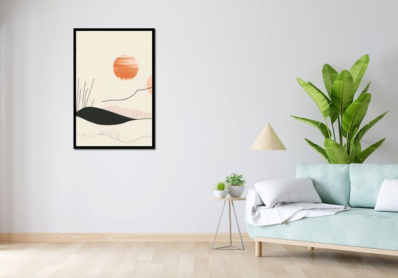 Plakat 68x101cm Miękkie Wzgórze zdjęcie 4