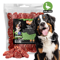 Miękkie przysmaki dla psa kaczka i dorsz 500 g Uniq Pets