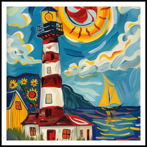 Plakat 80x80cm Żywa Przystań na Arena.pl