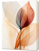 Obraz 50x70cm Eteryczne Liście