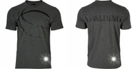 SPALDING STREET KOSZULKA T-SHIRT M ANTRACYT