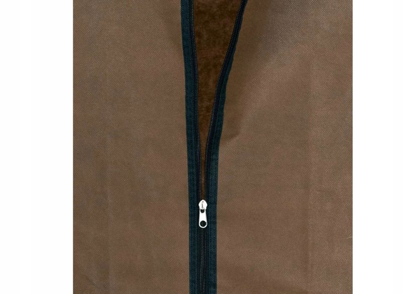 Szafa tekstylna z półką Fela - ciemny brąz zdjęcie 7