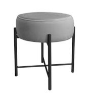Taboret Pola noga metalowa czarna MG17