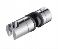 Uchwyt na słuchawkę do drążka prysznicowego m22/25 uniwersalny chrom