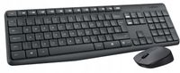 LOGITECH Zestaw Klawiatura i Mysz Bezprzewodowa PL MK235